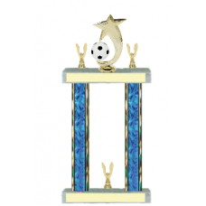 Trophies - #Soccer Shooting Star Spinner F Style Trophy